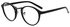 نظارة طبية بإطار بيضاوي بتصميم عصري للرجال