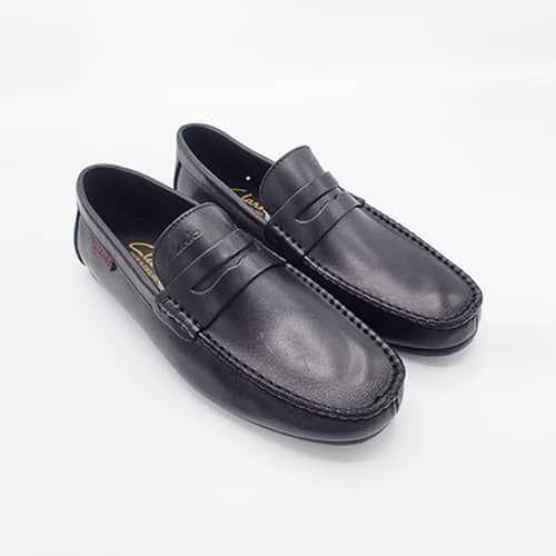 Clarks Black Casual Shoe