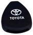 Matrix Silicone Car Key Cover For Toyota Yaris - Black