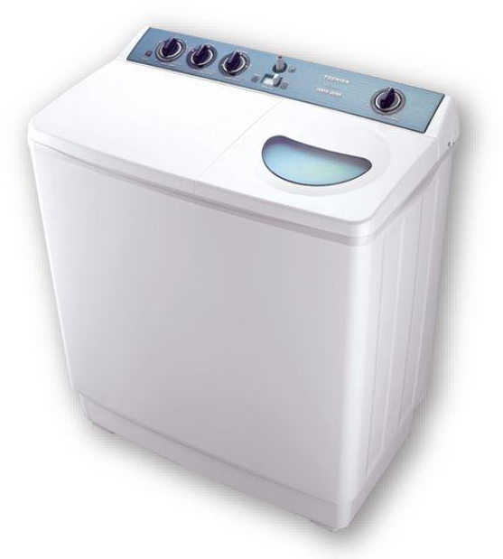 Toshiba VH-1000P Top Load Half Automatic Washing Machine - 10 Kg, White