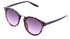 Fashion Women's Vintage Round Frame Sunglasses - Purple