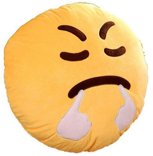 Emoji Pillow - Fed Up