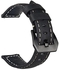 Elite Handmade Leather Band with Black Stainless Steel Buckle and Quick Release Pins For Huawei GT2 / GT Bright Black