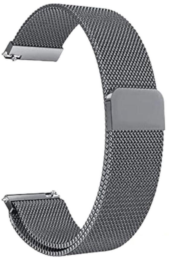 Replacement Stainless Steel Band For Samsung Galaxy 3 41 Magnetic Watch Bracelet - Gray