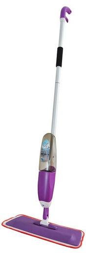 Floor Mop With Spray For Polishing And Sterilizing Ceramic And Marble Purple