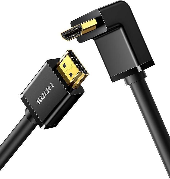Ugreen HDMI Cable Right Angle 90 Degree 2m (Black)