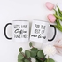 Maustic Let's Have Coffee Together for the Rest of Our Lives Coffee Mugs Set, Engagement Wedding Newlywed Gifts for Couples, His and Hers Mr and Mrs Gifts, Bridal Shower Gifts, 11 Oz