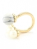 Faux Pearl Ball Ring