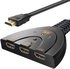 3 Port HDMI Auto Switch Splitter HUB Box for HDTV 1080p 3 in 1 Out 243ft HDMI Cable Support 3D