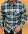 Generic New Fashion Men's Plaid Long Sleeved Shirt; Best Quality Casual Collared Button Up Shirt