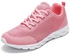 Women's Mesh Top Lace-Up Training Shoes Pink/White