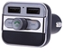 BT20 Dual 2.1A Bluetooth MP3 Car Charger Black