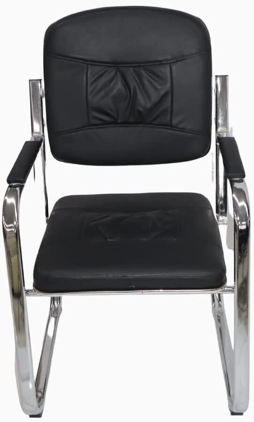 Karnak Faux Leather Visitor Chair For Office, Hospital, School Etc, With Steel Frame And Executive Ergonomic Adjustable&nbsp;Chair K-6620