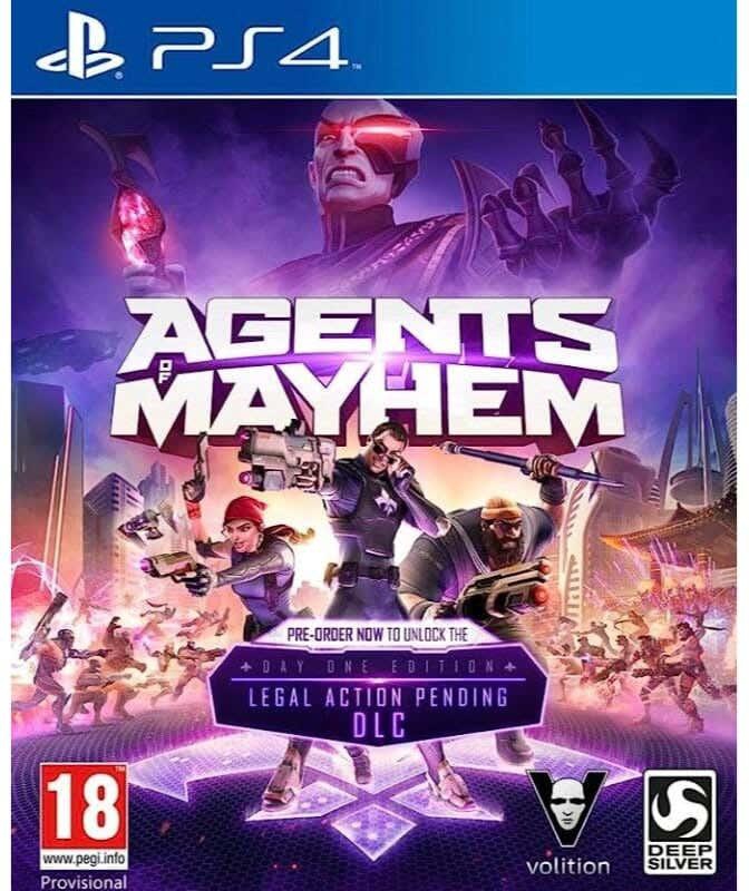 Get Agents Of Mayhem Video Game, Compatible With Playstation 4 - Multicolor with best offers | Raneen.com