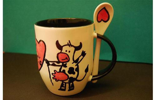Happy Mother's Day Cow Mug