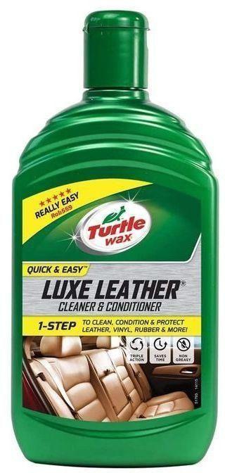 Turtle Wax Luxe Leather Car Seat Restorer, Cleaner & Protector
