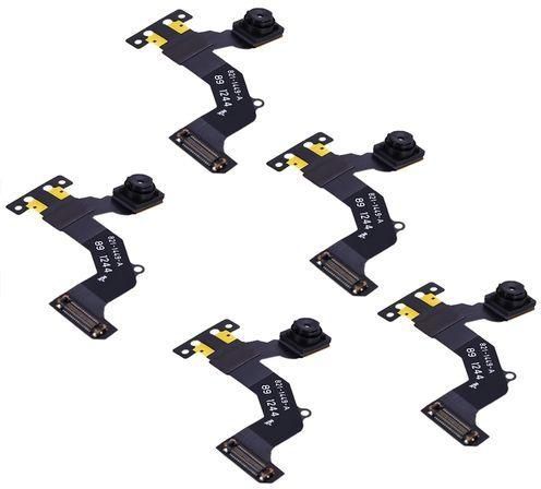 Generic 5Pcs / Set Front Facing Camera Flex Cable Replacements For IPhone 5 (Black)
