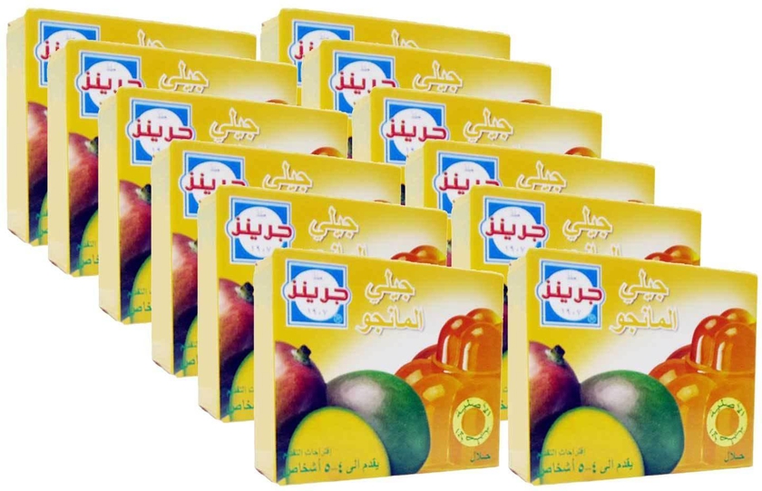 Greens mango jelly 80 g x 12