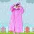 معطف واق من المطر للاطفال - زهري