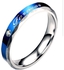Stainless Steel Unisex Classic Forever Love Couples Promise Ring - 8 US