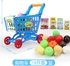 Koolkidzstore Kids Toys Shopping Cart 16pcs Toys (Blue - Pink)