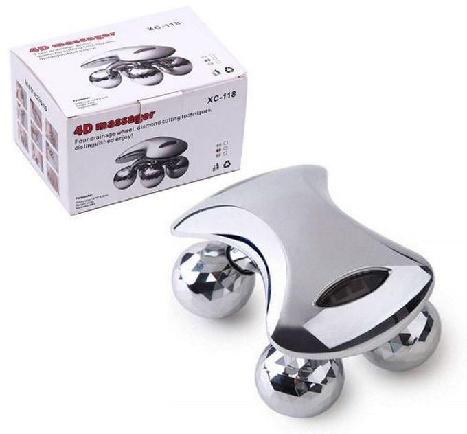 4D Massager For Body - Silver