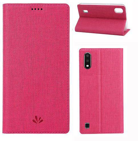 For Galaxy A01 Protective Case(Rose Red)