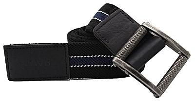 Ravin Textile stitched Belt - Black