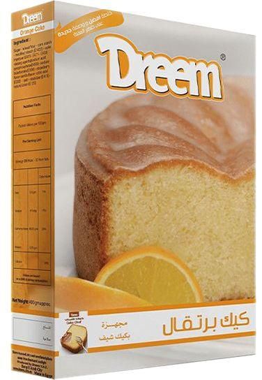 Dreem Orange Cake Mix - 400g