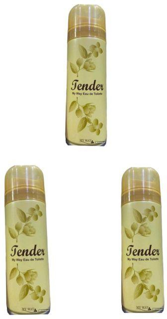 My Way Tender spray For Women EDT 125Ml (3PCs)