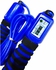 Adjustable Jump Rope With Counter & Foam Handles - Blue