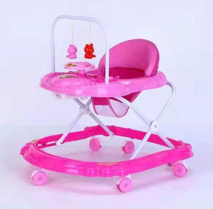 Movable Fordable Baby Walker With - Music Toys