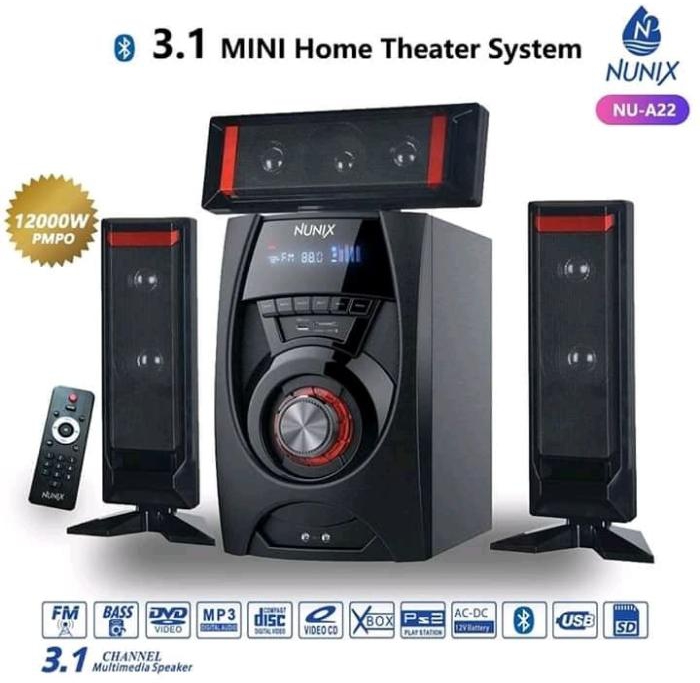 3.1 home theatre system