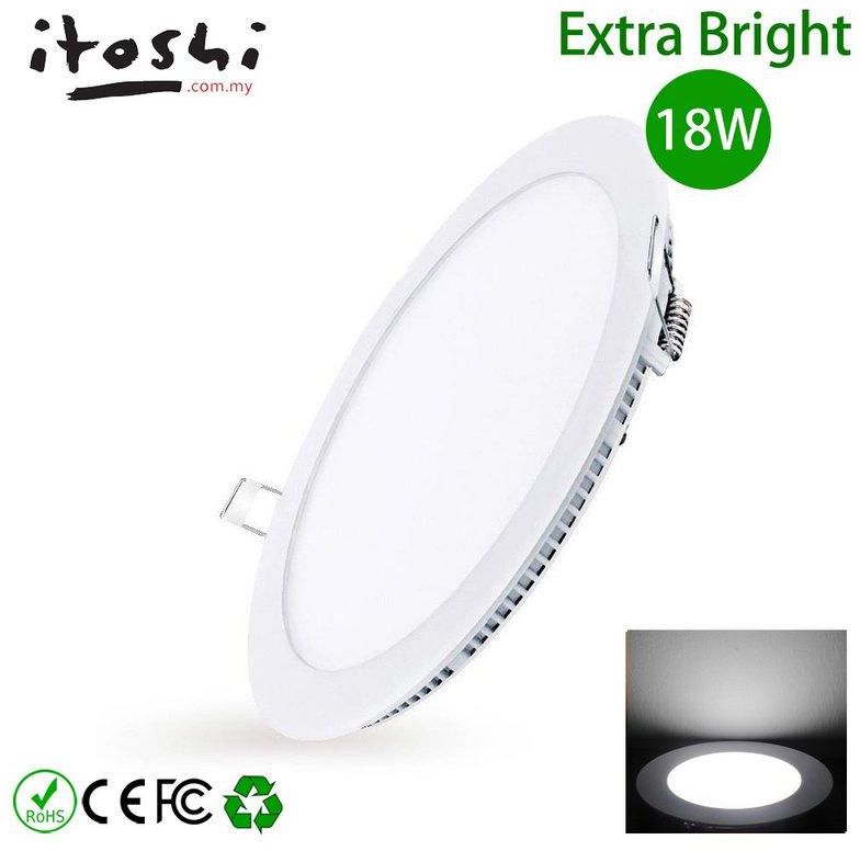 itoshi 18W 8 Inch LED Down-light for Home Office Shop Round 6500K Daylight