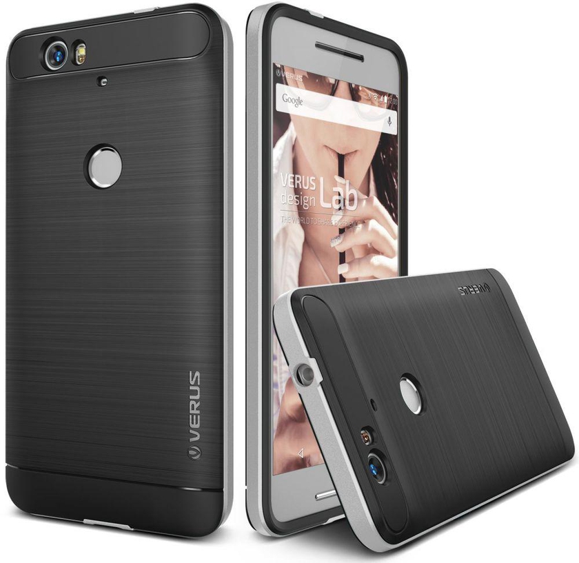 فيريوس هواوي نكسس 6 بي كفر إطار فضي Verus Huawei Nexus 6P Case High Pro Shield Satin Silver