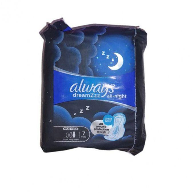 Always Dream All-Night Max Thick Extra Long Sanitary 7 Pads
