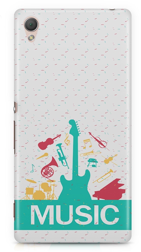 Music Academy Award Phone Case Cover Guitars Instrument Rock Bands for Sony Z5 (Standard)