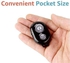 Wireless Bluetooth Shutter Remote Control Button Self-Timer Long Distance Camera Remote Compatible with All Smartphones,iOS Device.