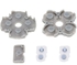 Replacement Silicone Rubber Buttons Set For Ps5 Controller