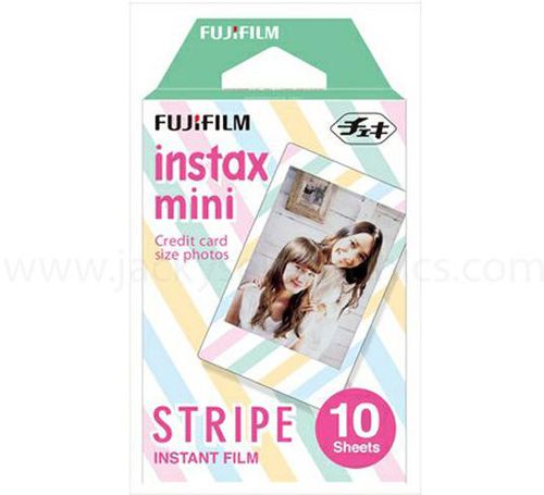 Buy Fujifilm Instax Mini film 10 sheets (Stripe) INSTAXMINI10-STRIPE