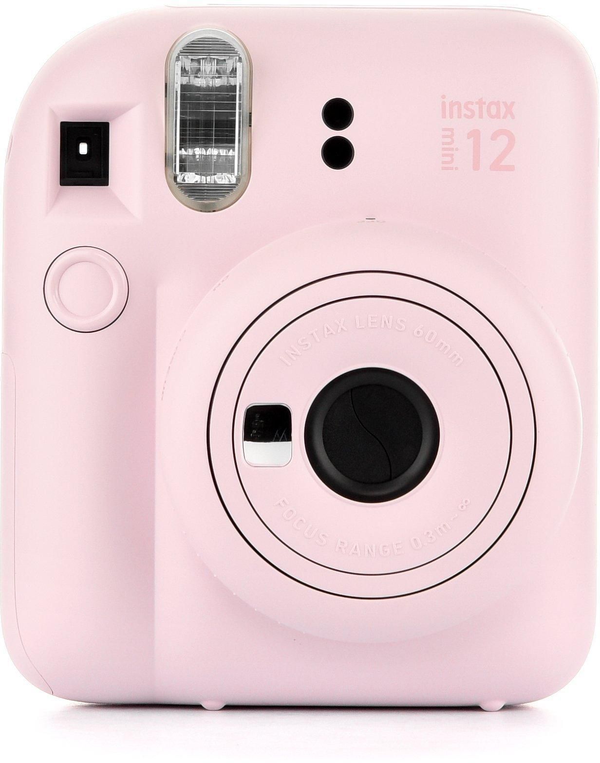 FUJIFILM INSTAX Mini 12 Instant Film Camera, Blossom Pink