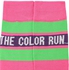The Color Run Socks for Unisex, Pink