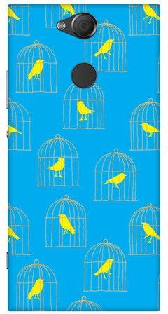 Protective Case Cover For Sony Xperia XA2 Caged Birdy