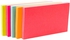 Post-it Notes Neon Colors 655-5PK. 3 x 5 in (76 mm x 127 mm), 100 sheets/pad, 5 pads/pack