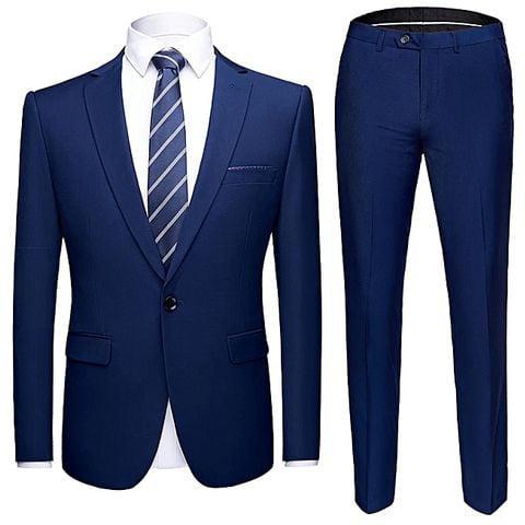 Men's Formal Suit - Navy Blue