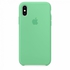 Apple MVF52FE/a Silicone Back Cover For iPhone X and iPhone XS - Spearmint