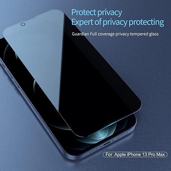 اسكرين زجاج بحماية كاملة من التطفل لهاتف ايفون 13 برو ماكس For IPhone 13 Pro Max 6.7