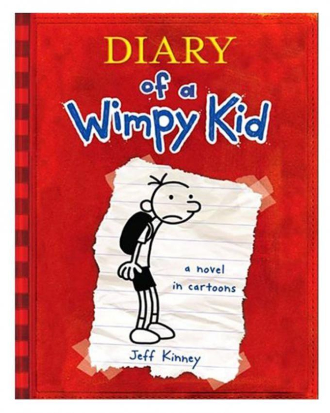 Diary Of Wimpy Kid - A Novel In Cartoon Book