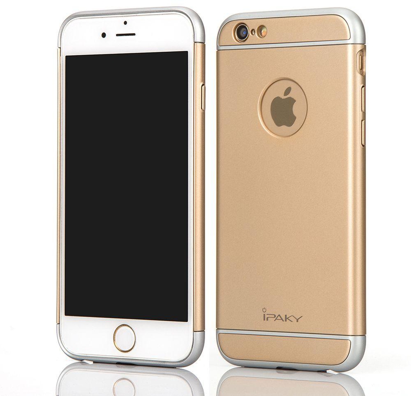 iPhone 6/6s - iPaky 3-in-1 PC Hard Case Cover – Gold