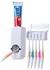 Generic Automatic Toothpaste Dispenser & Brush Holder - White